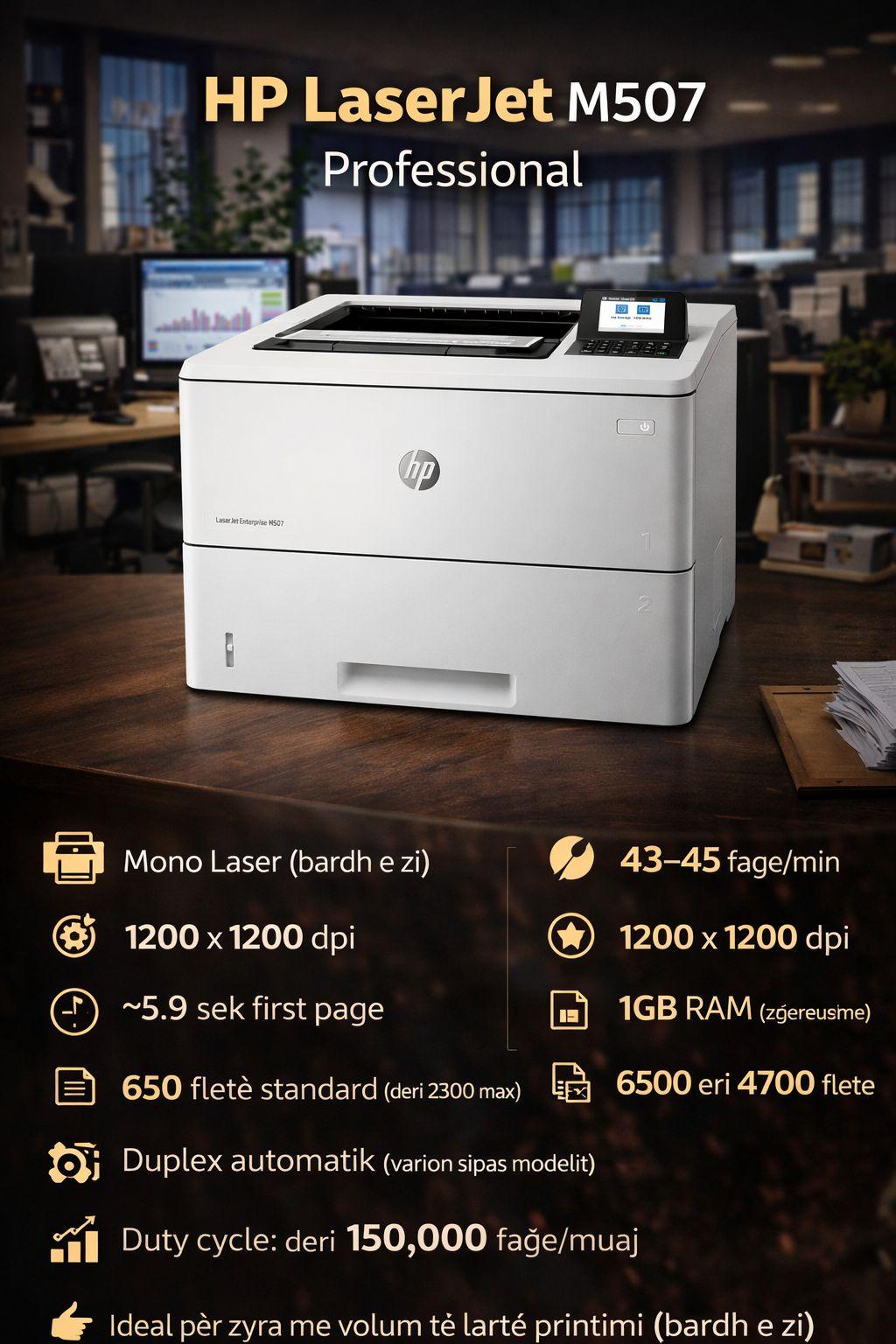 HP LaserJet M507